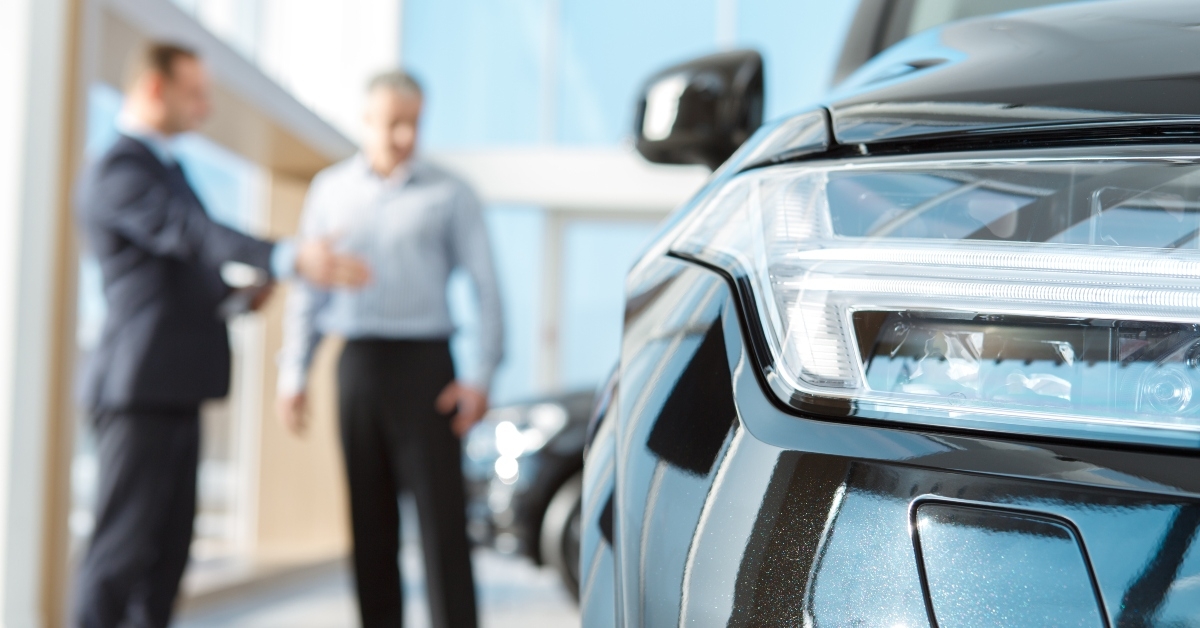 car dealership showroom 