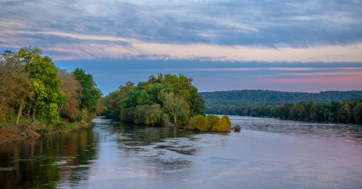 delaware river morning