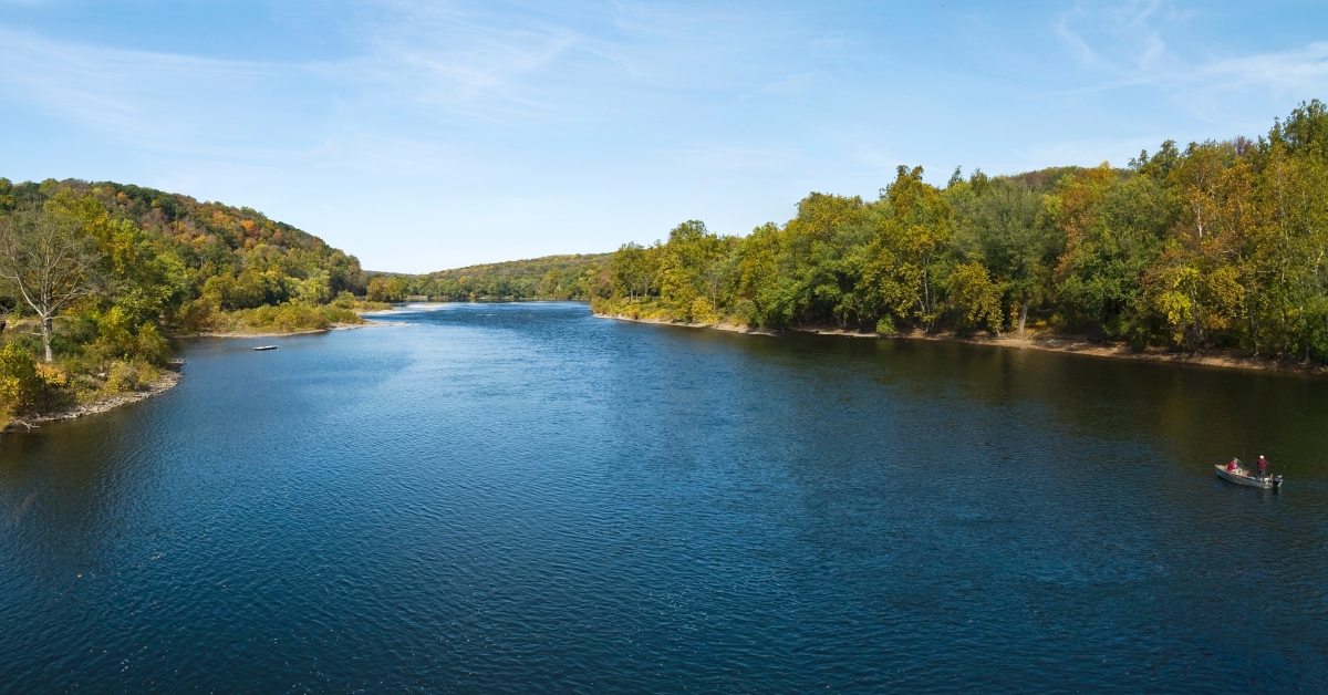 delaware river panorama