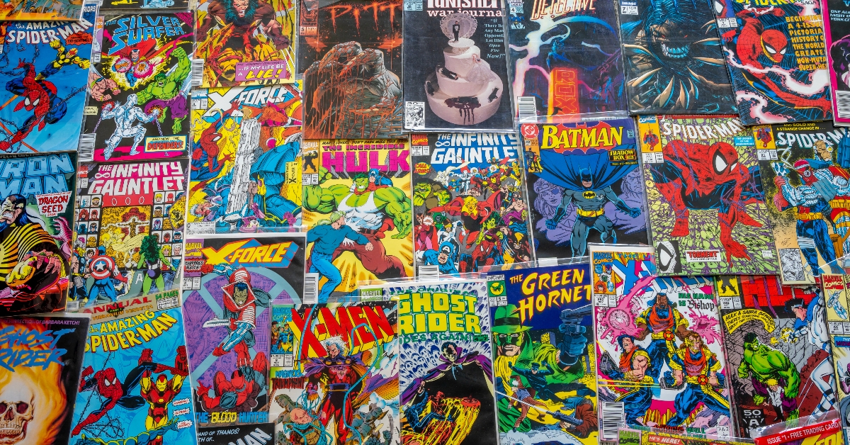 Vintage comic book collection