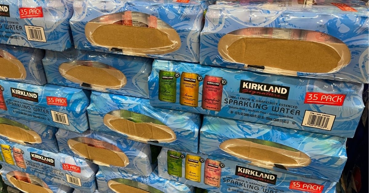 kirkland sparkling water