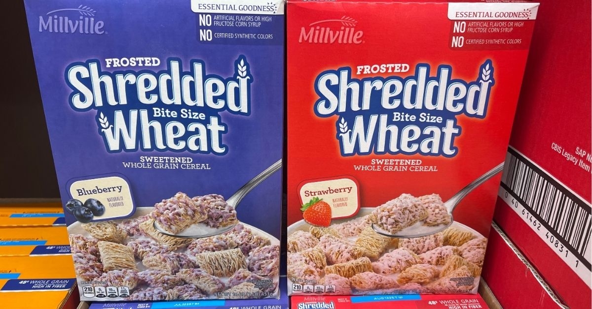 Frosted shredded wheat