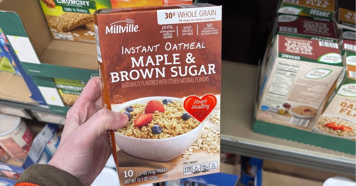 Maple and brown sugar outmeal