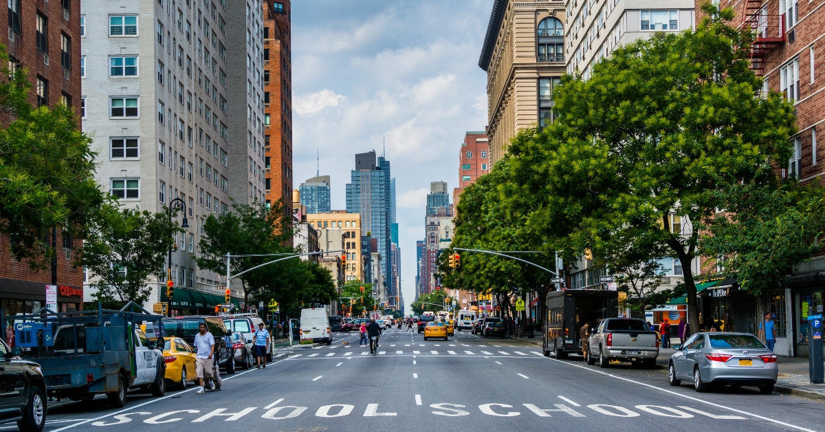 People walking on the streets