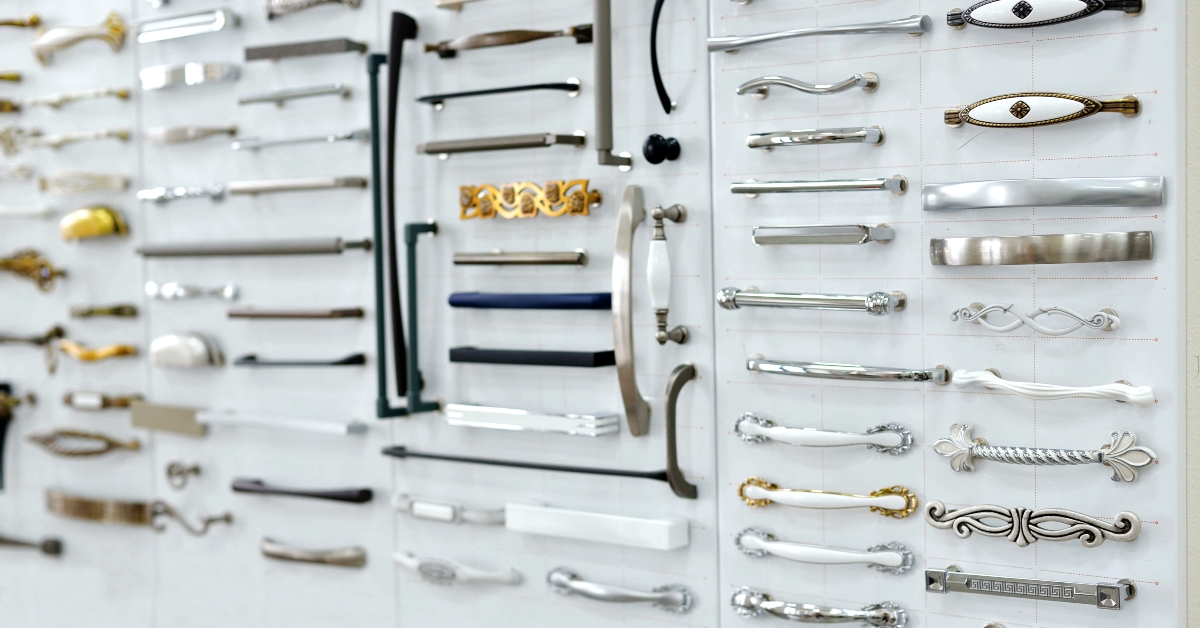 big selection of handles cabinets parts