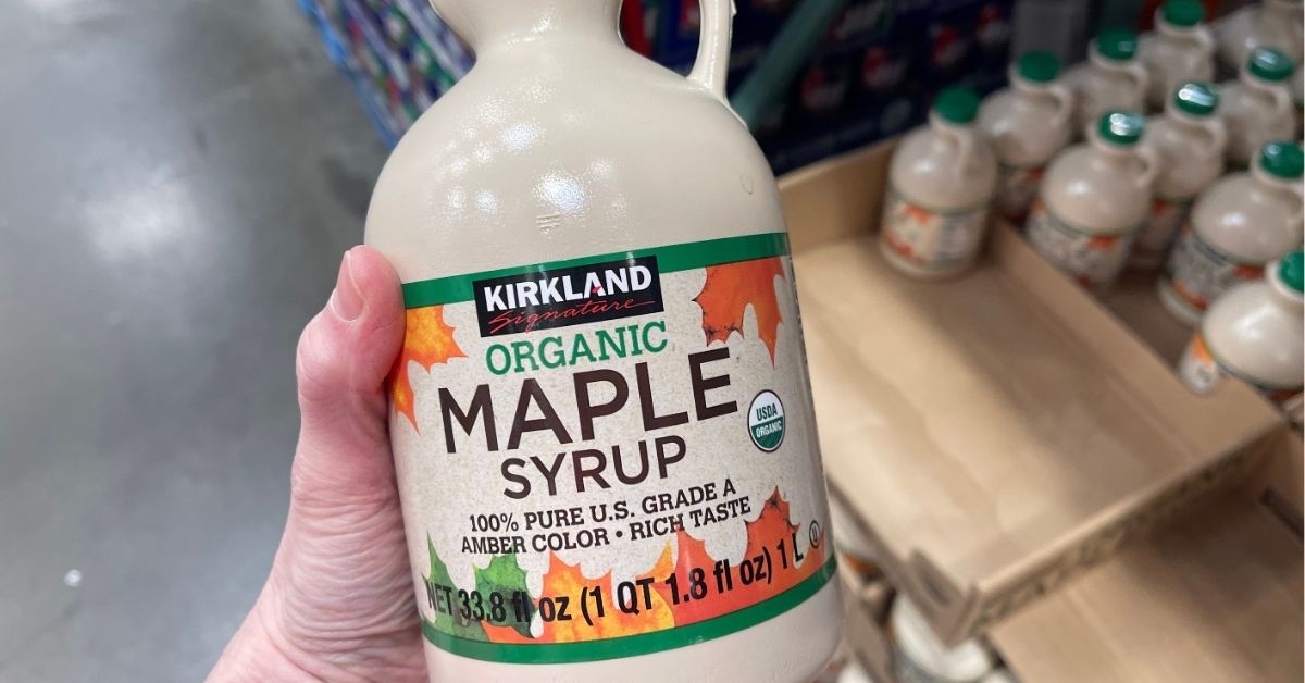 organic maple syrup