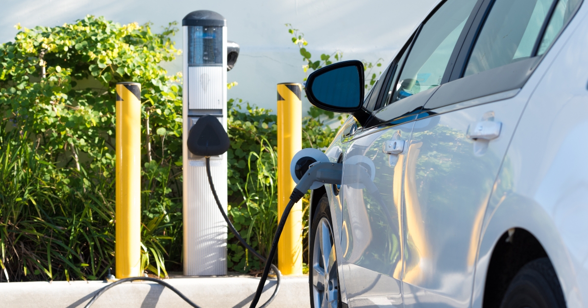 electric car charging 
