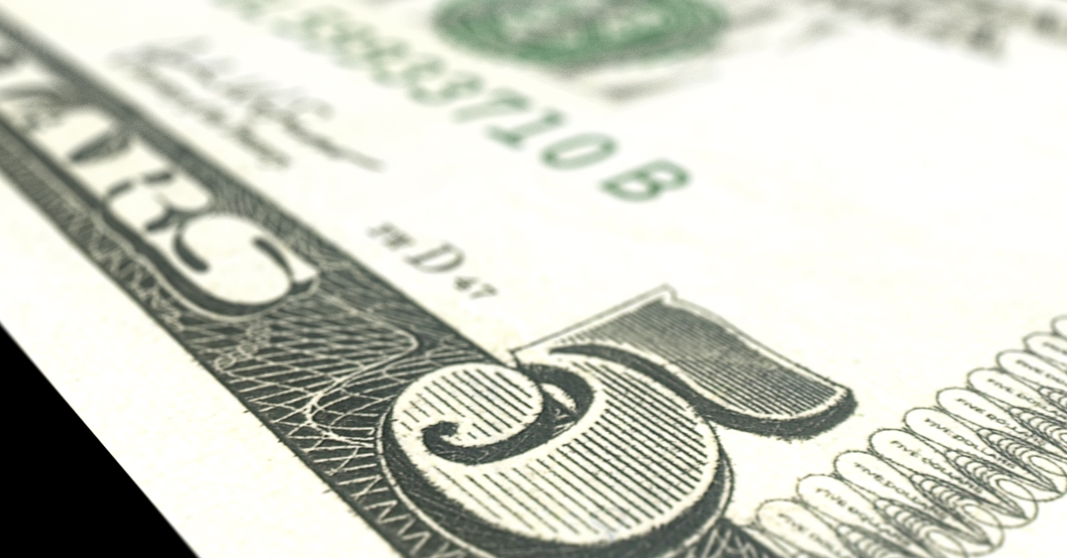 five dollar close up