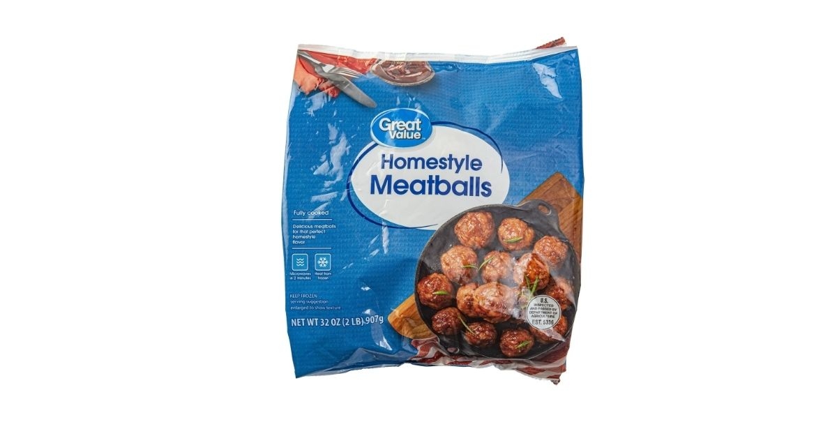 homestyle meatballs in a pack