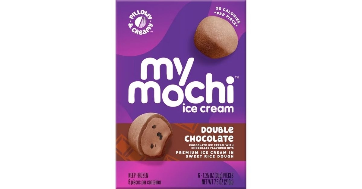 box of double chocolate mochi