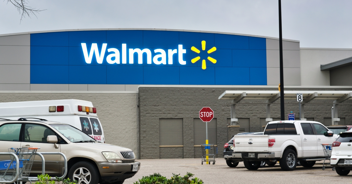 Walmart Supercenter store exterior
