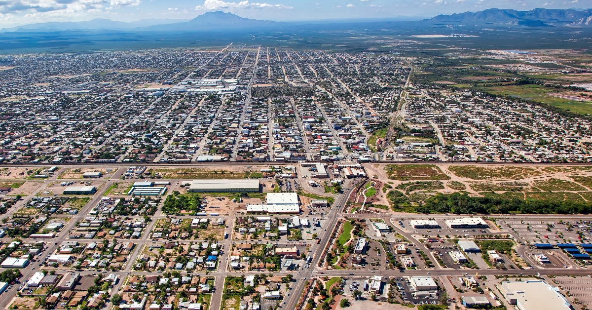 above the border at douglas arizona