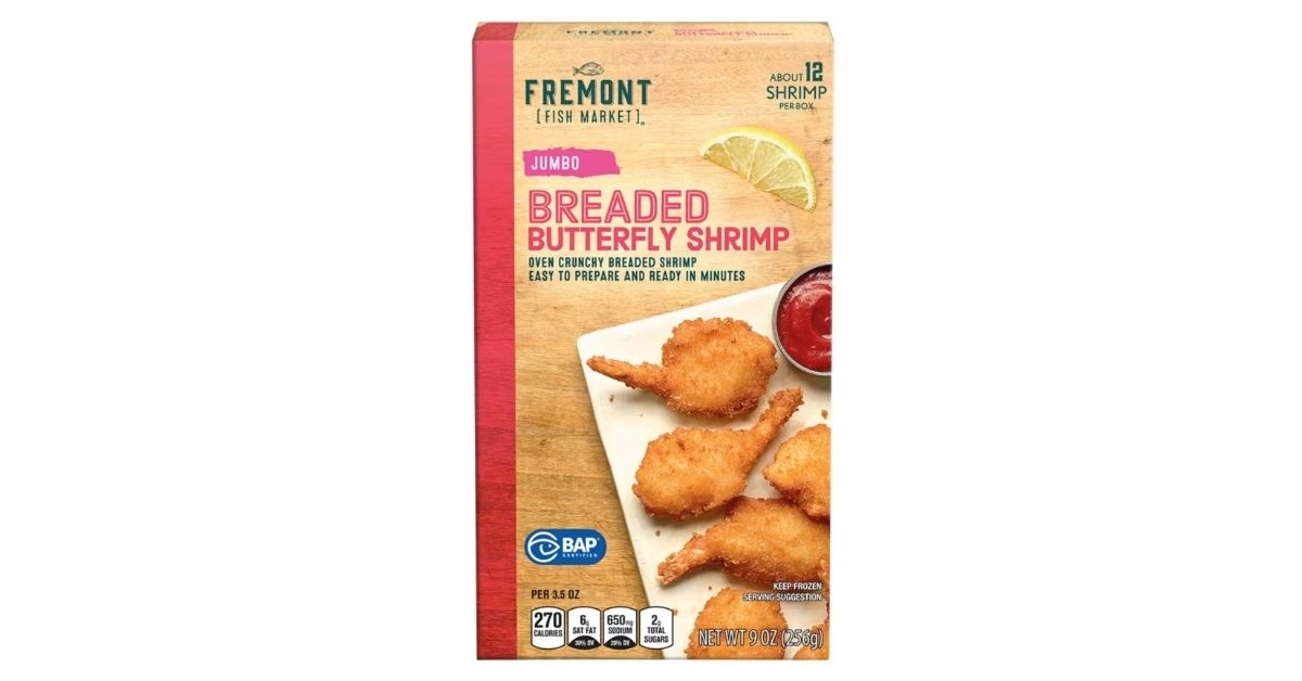 jumbo breaded butterfly shrimp