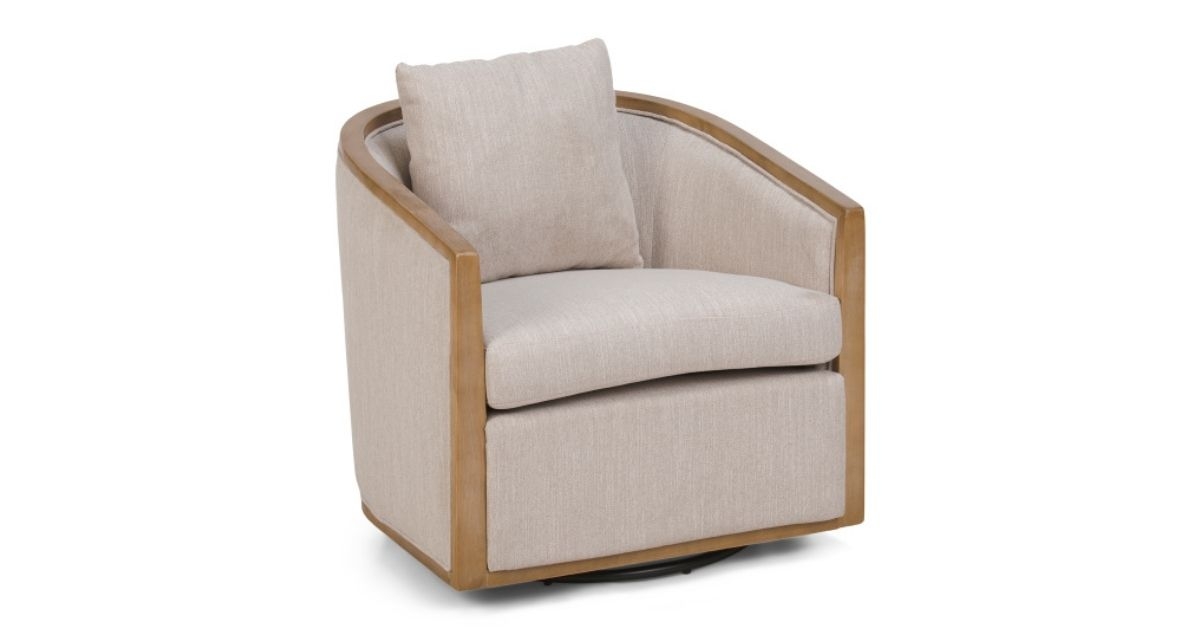TJ Maxx Swivel Accent Chair tan