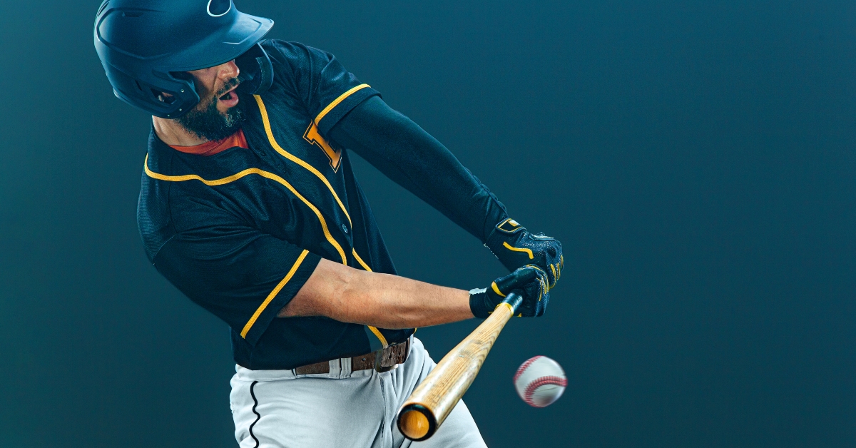 baseball player with bat