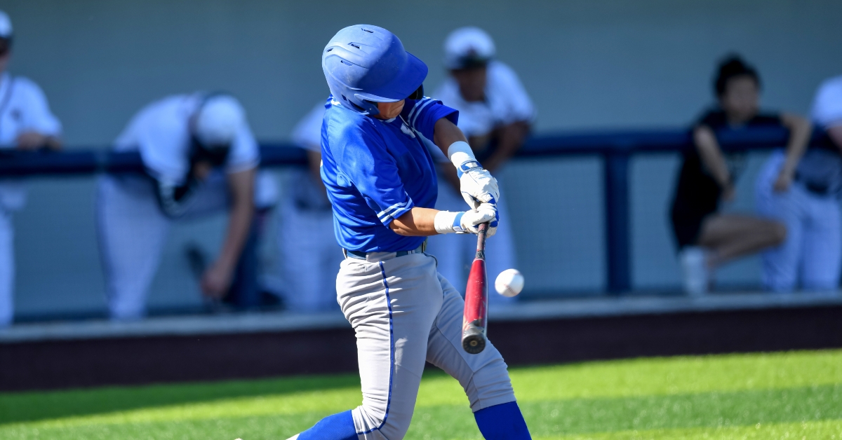 boys playing in a baseball game