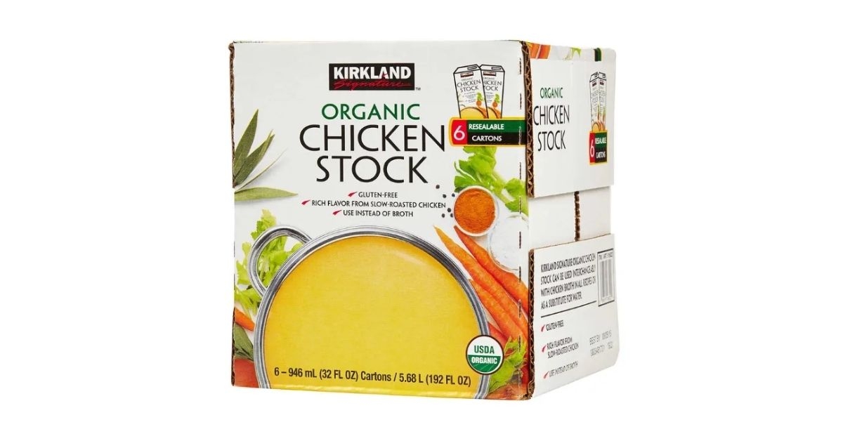 Costco Kirkland Signature Organic Chicken Stock