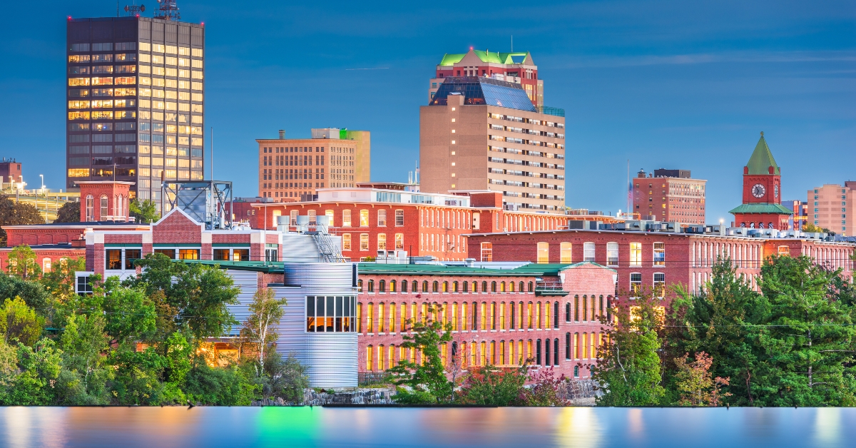 Skyline on the Merrimack River