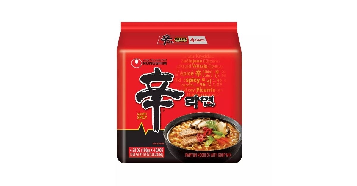 Target Nongshim Shin Ramyun