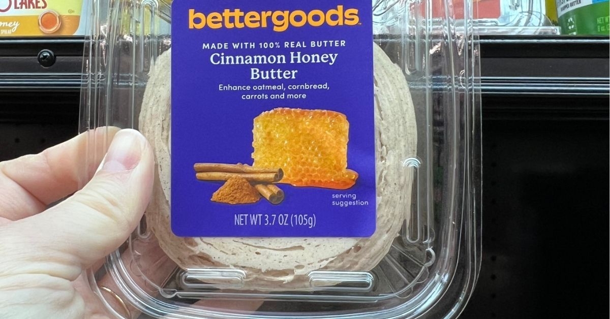 Walmart Bettergoods Cinnamon Honey Butter 