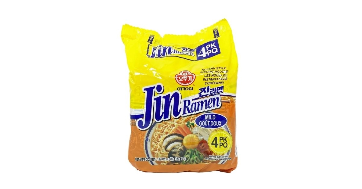 Jin Ramen Mild Korean Style Instant Noodles