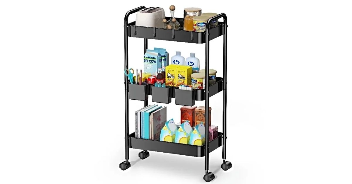 Walmart 3 Tier Mesh Utility Cart 
