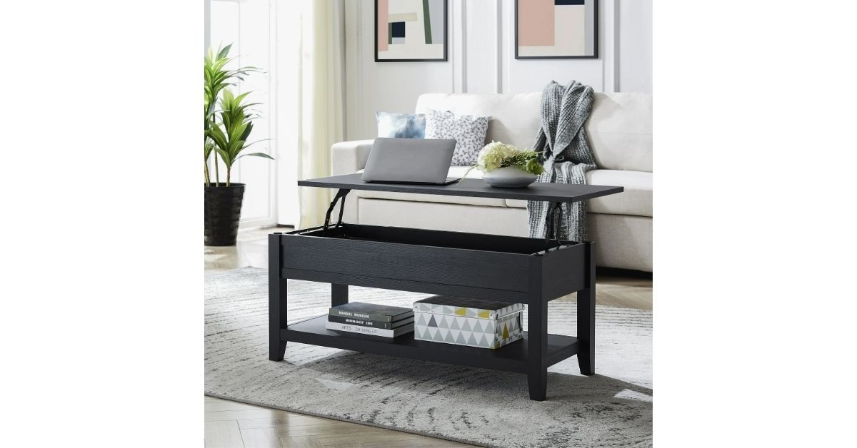 Walmart Mainstays Lift Top Coffee Table With Storage