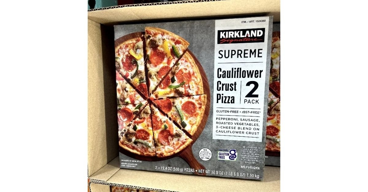 Kirkland Signature Supreme Cauliflower Crust Pizza