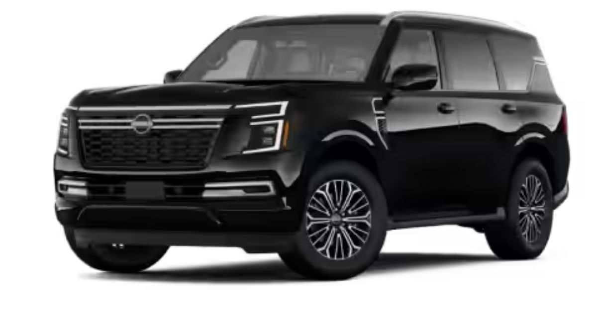 black nissan armada