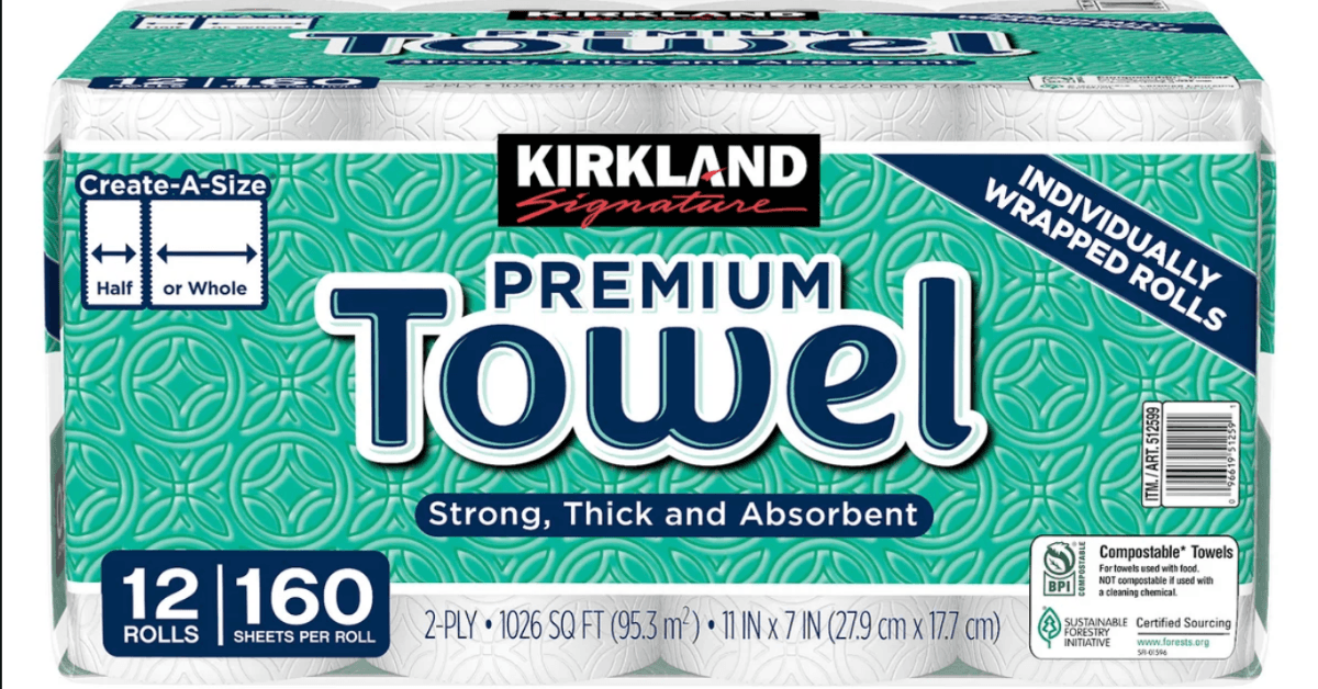 kirkland signature premium towel