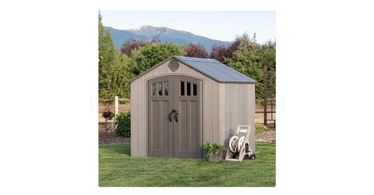 Lifetime 8'x 7.5' Outdoor Storage Shed