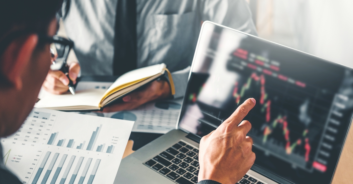 business team discussing investment