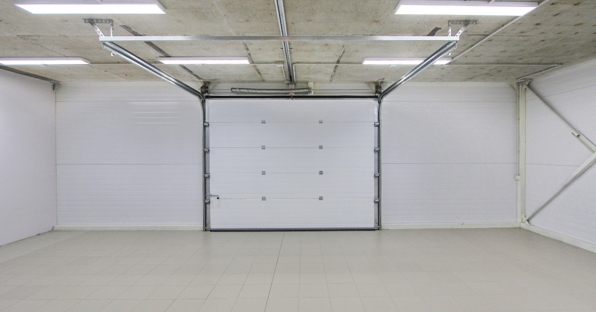 empty parking garage