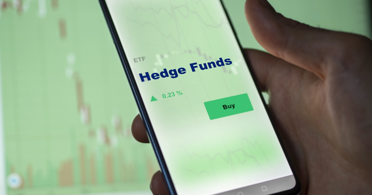 hedge funds etf fund on screen