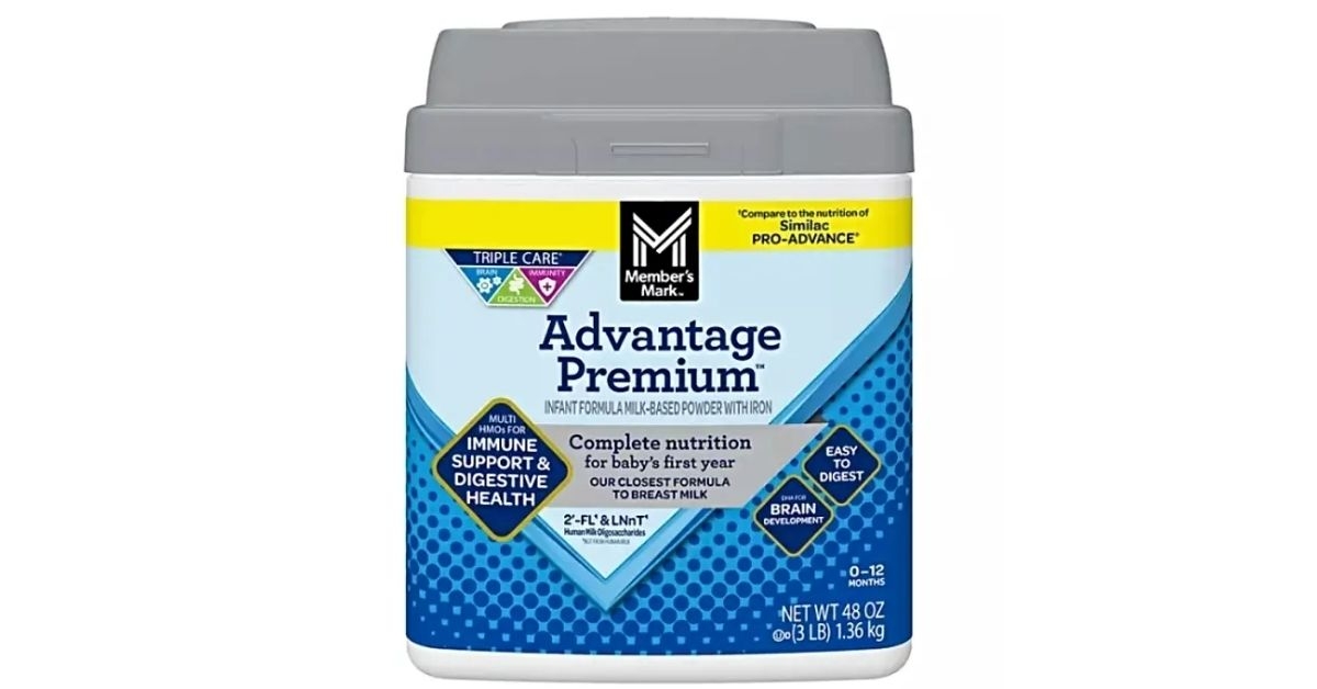 Member's Mark Advantage Premium Baby Formula