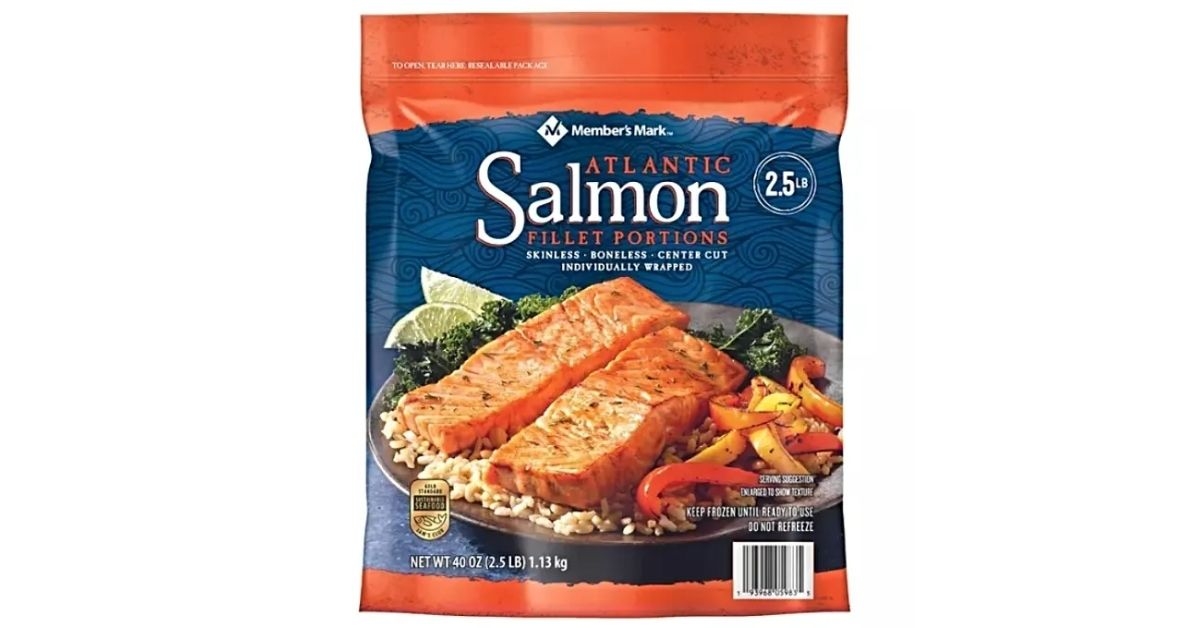 Member's Mark Skinless and Boneless Atlantic Salmon Fillet Portions