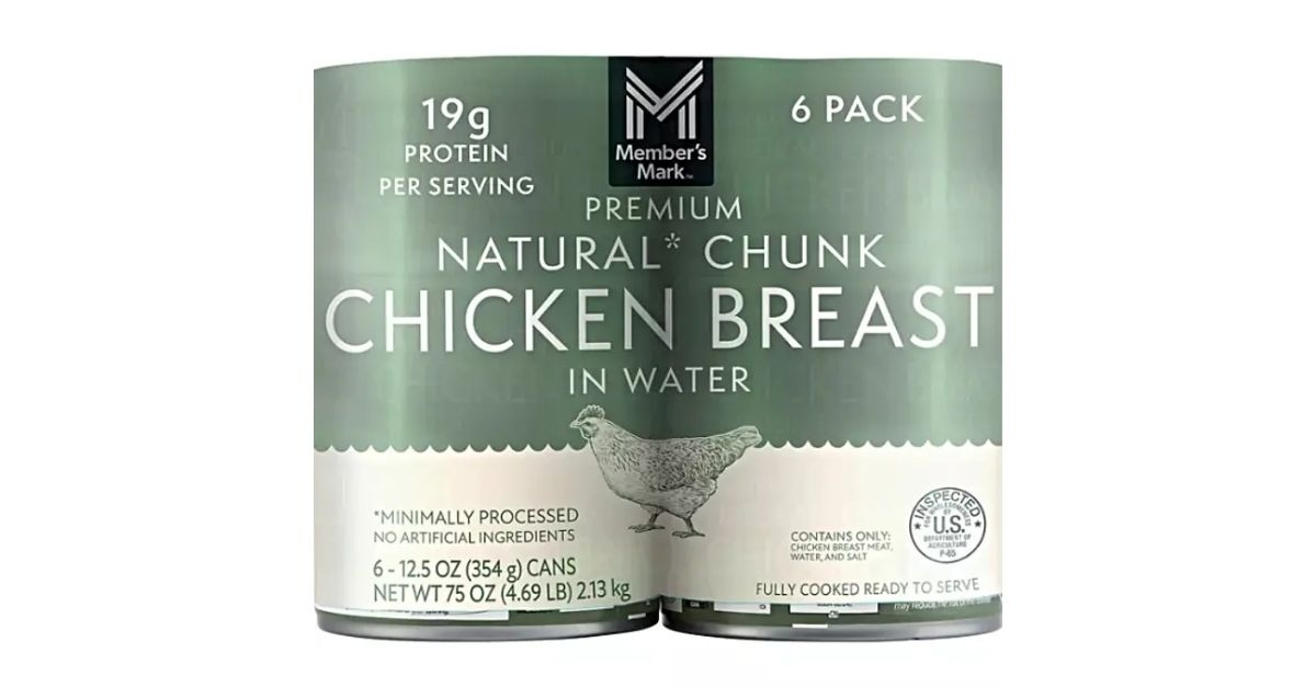 Member's Mark Premium Chunk Chicken Breast