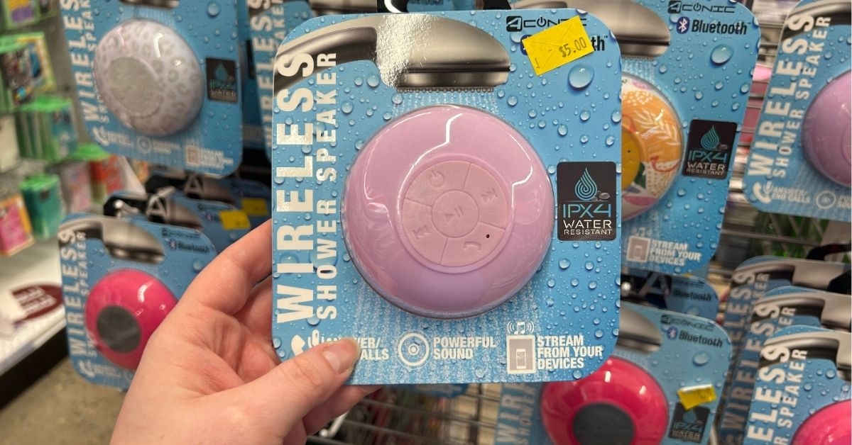 wireless shower speaker