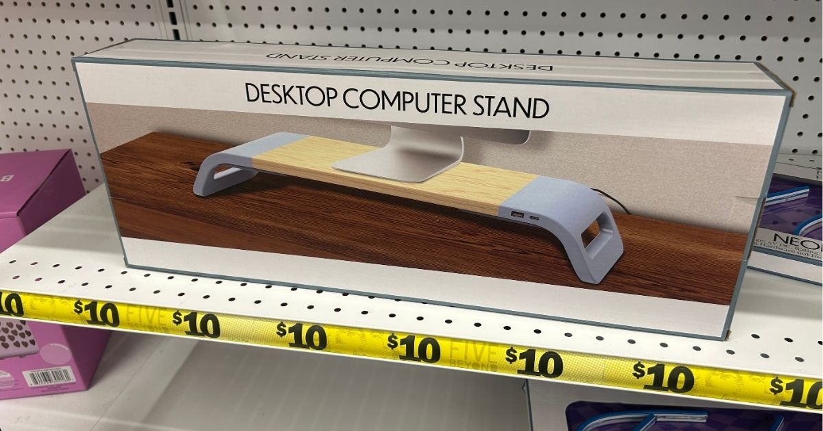 desktop computer stand