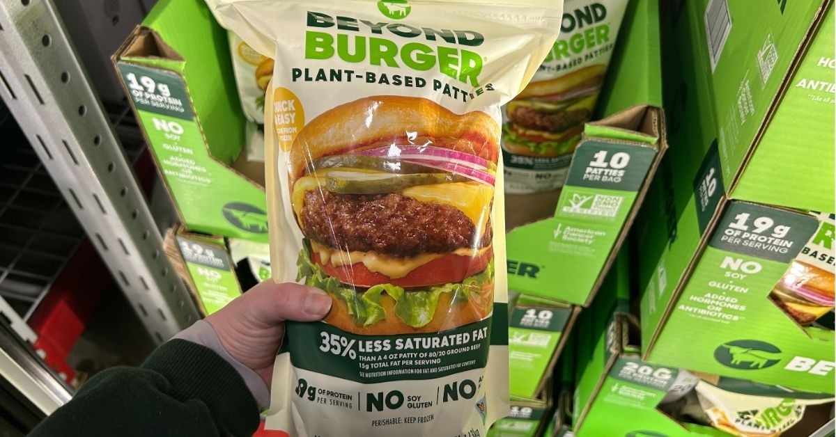 beyond burger plant based patties