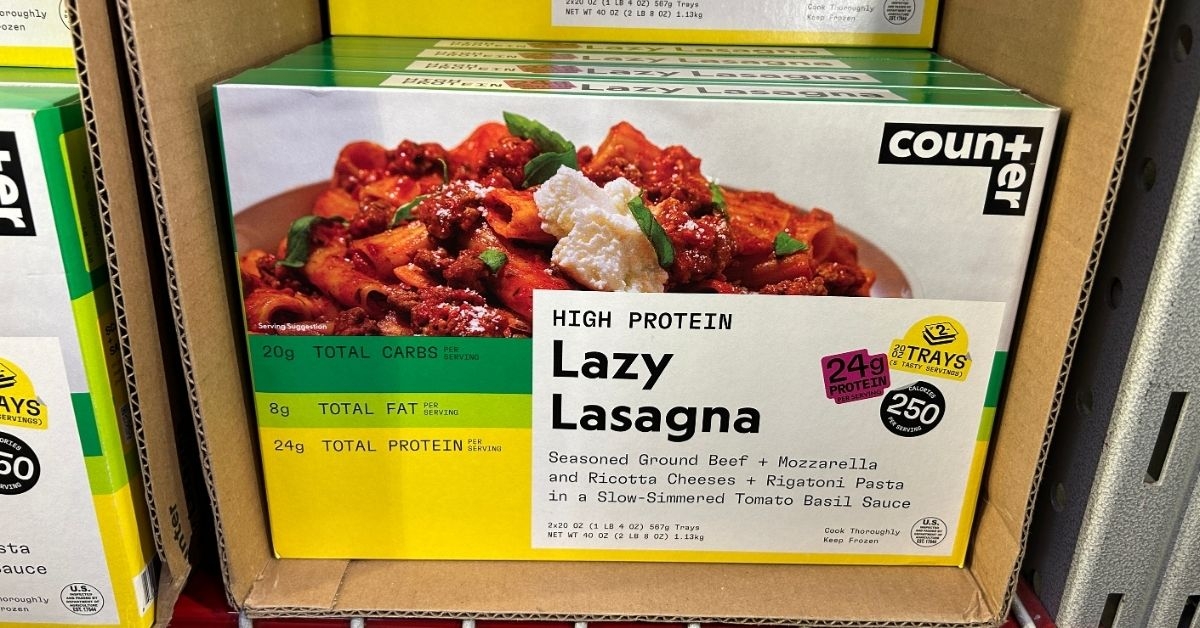 counter lazy lasagna