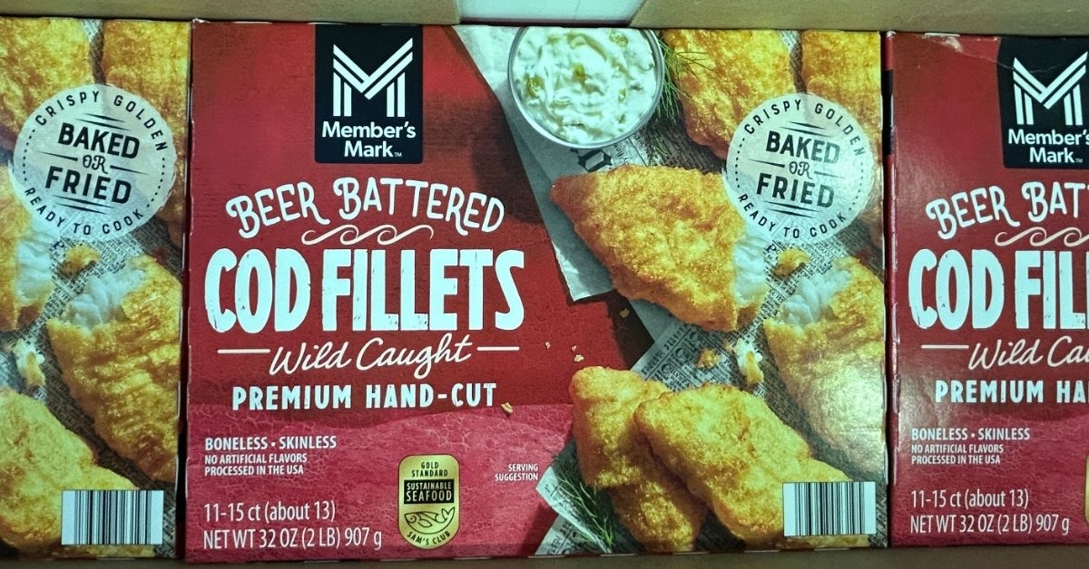 members mark beer battered cod fillets