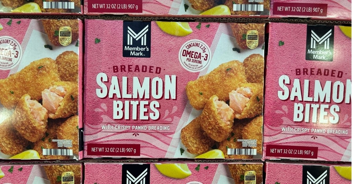 members mark breaded salmon bites