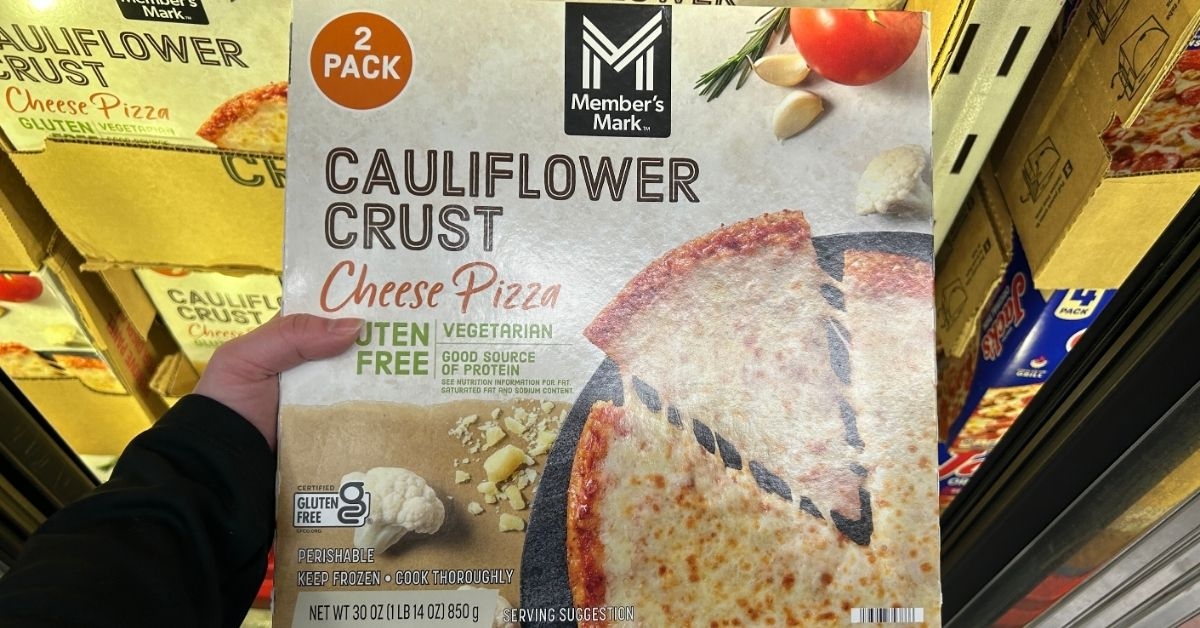 members mark cauliflower crust cheese pizza