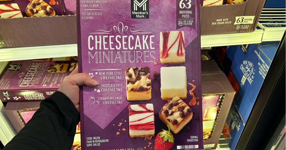 members mark cheesecake miniatures