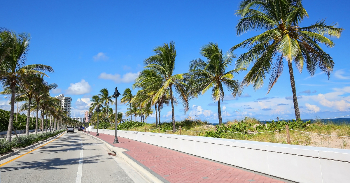 atlantic ocean in fort lauderdale florida