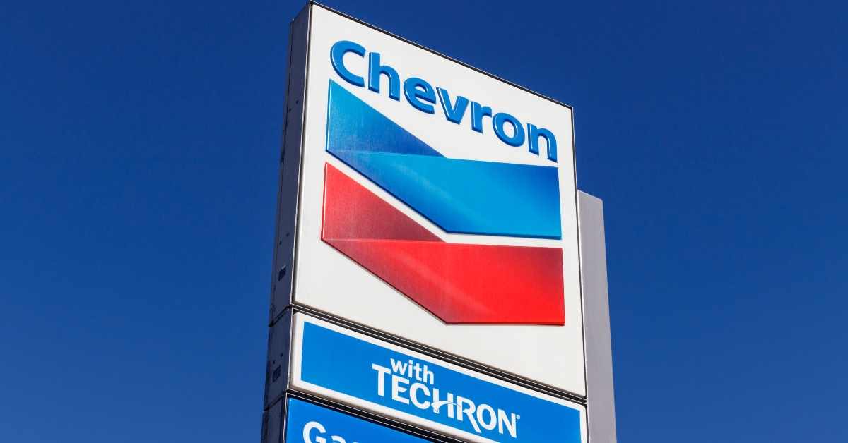 chevron retail gas station logo