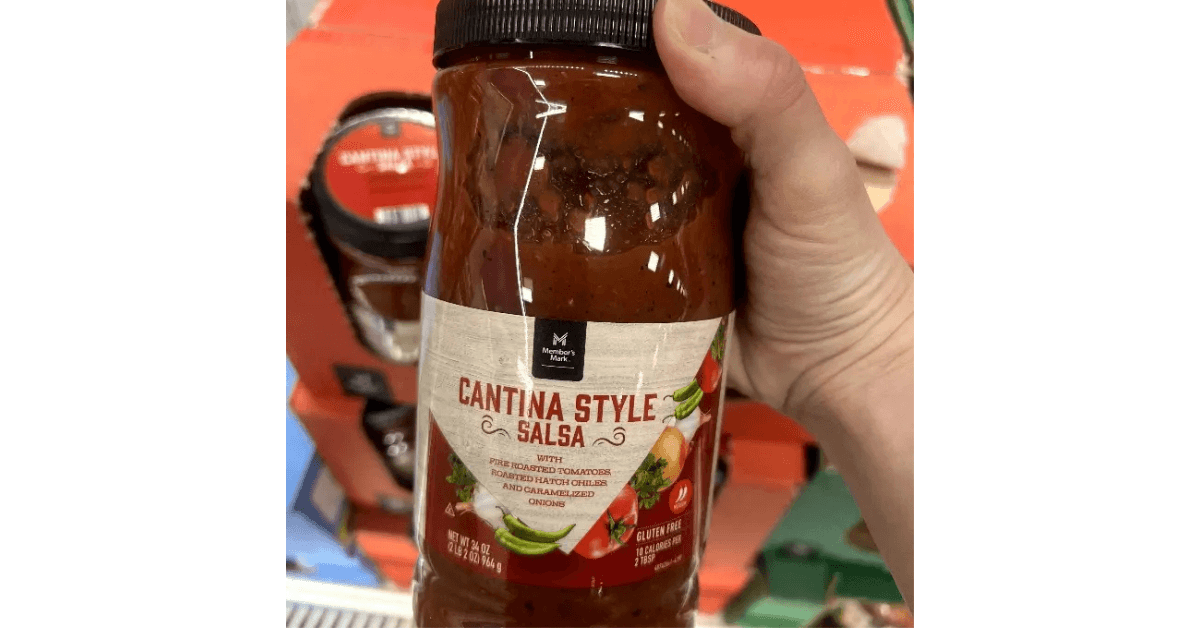 Member's Mark Cantina Style Salsa jar