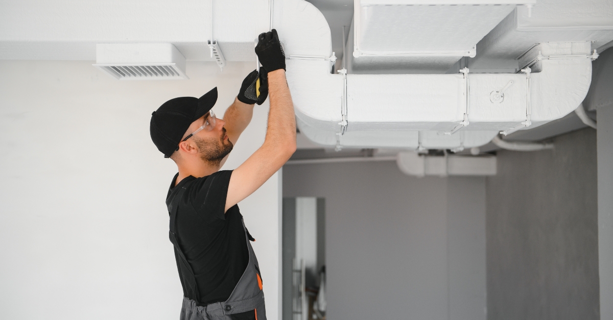 ventilation and air conditioning in house