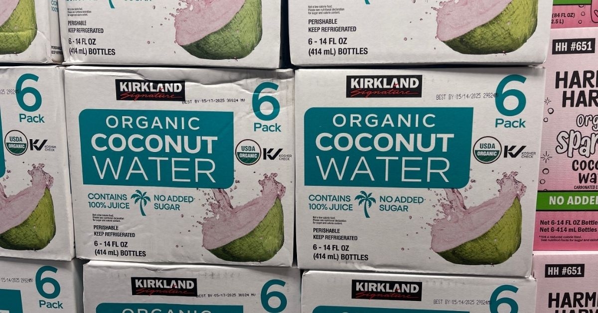 organic coconut water